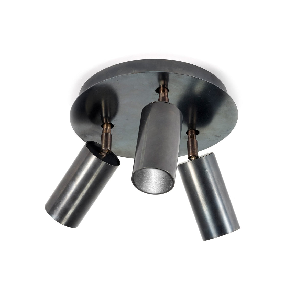 Sofisticato Ceiling Spot Lamp Nr. 24 In Blue Steel