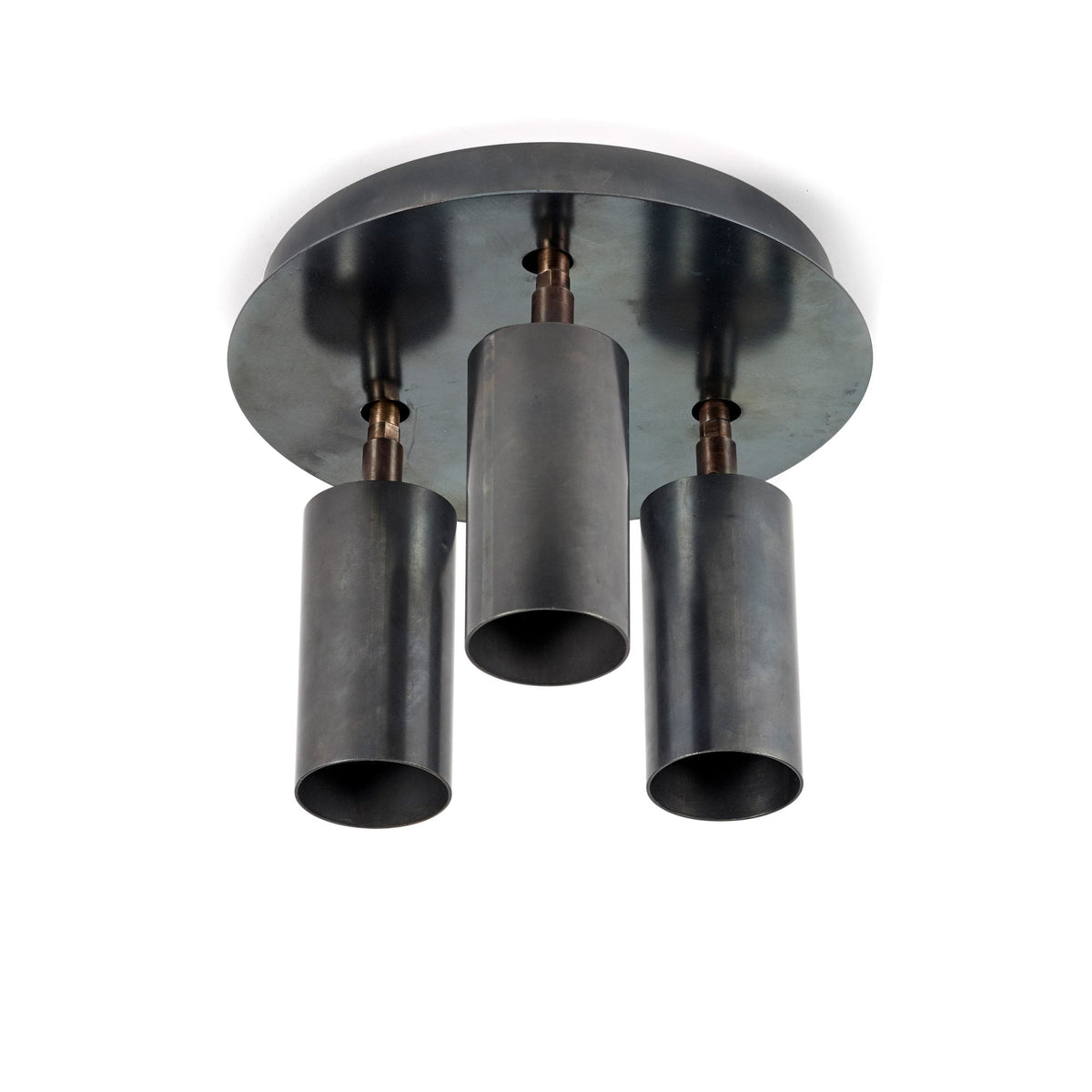 Sofisticato Ceiling Spot Lamp Nr. 24 In Blue Steel