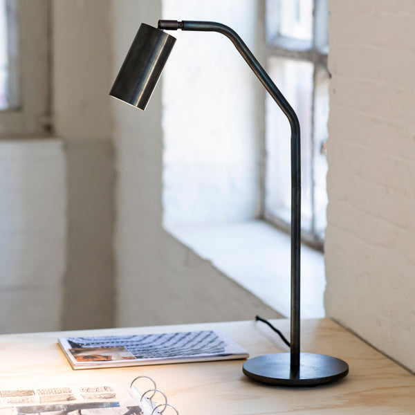 Sofisticato Work Lamp Nr. 25 In Blue Steel