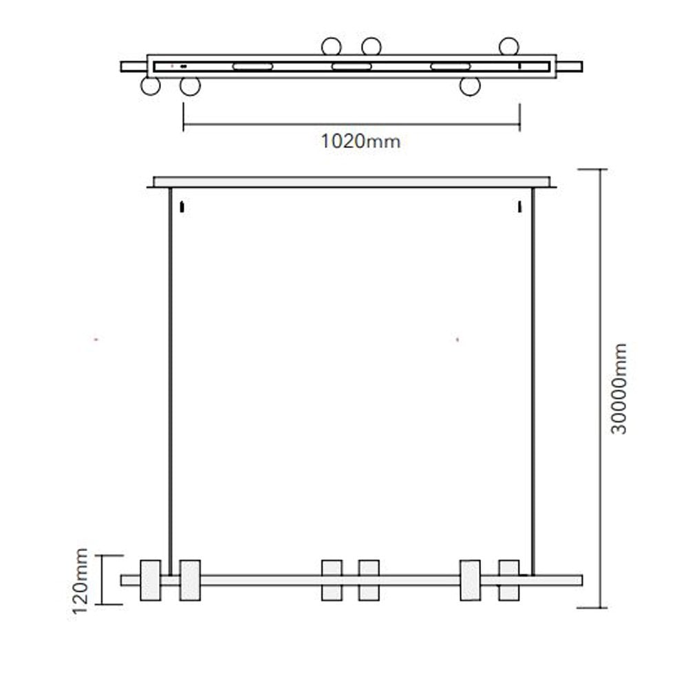 Sofisticato Pendant Lamp Nr. 27 In Blue Steel