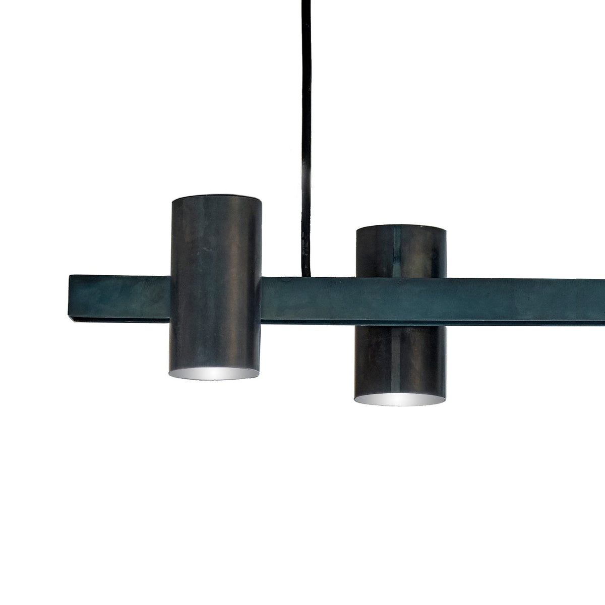 Sofisticato Pendant Lamp Nr. 27 In Blue Steel