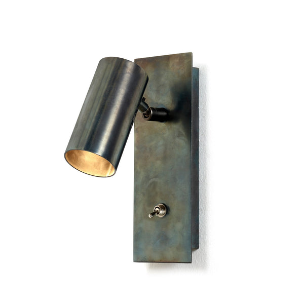Sofisticato Wall Lamp Nr. 39 In Blue Steel