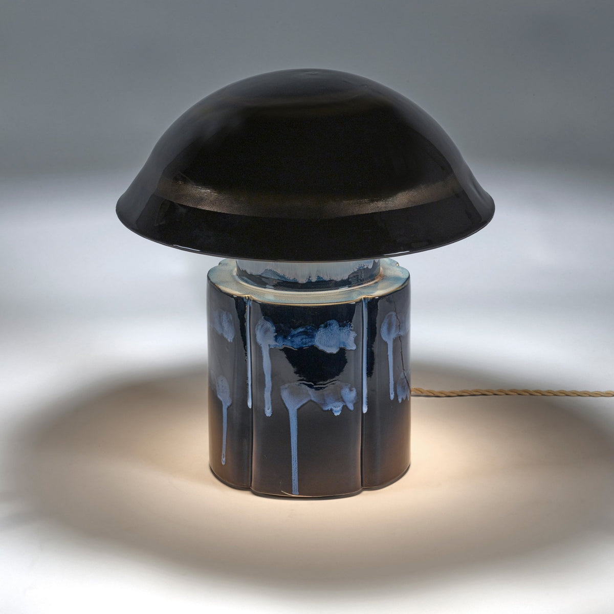 John Terres De Rêves Table Lamp In Dark Blue