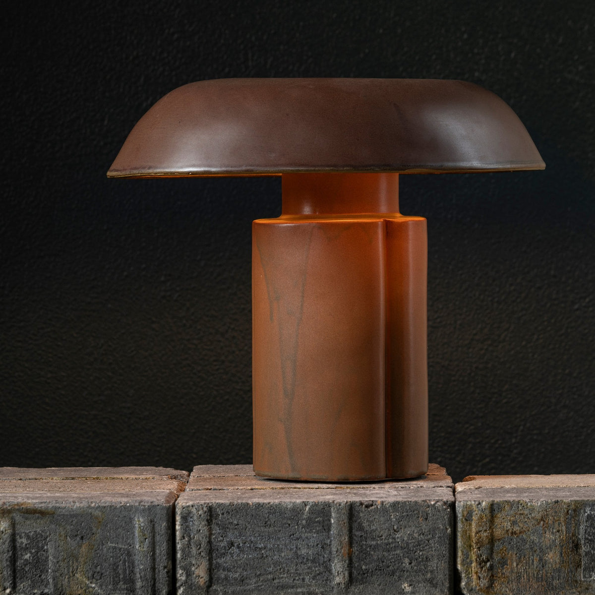 Oliver Terres De Rêves Table Lamp In Ochre-Brown