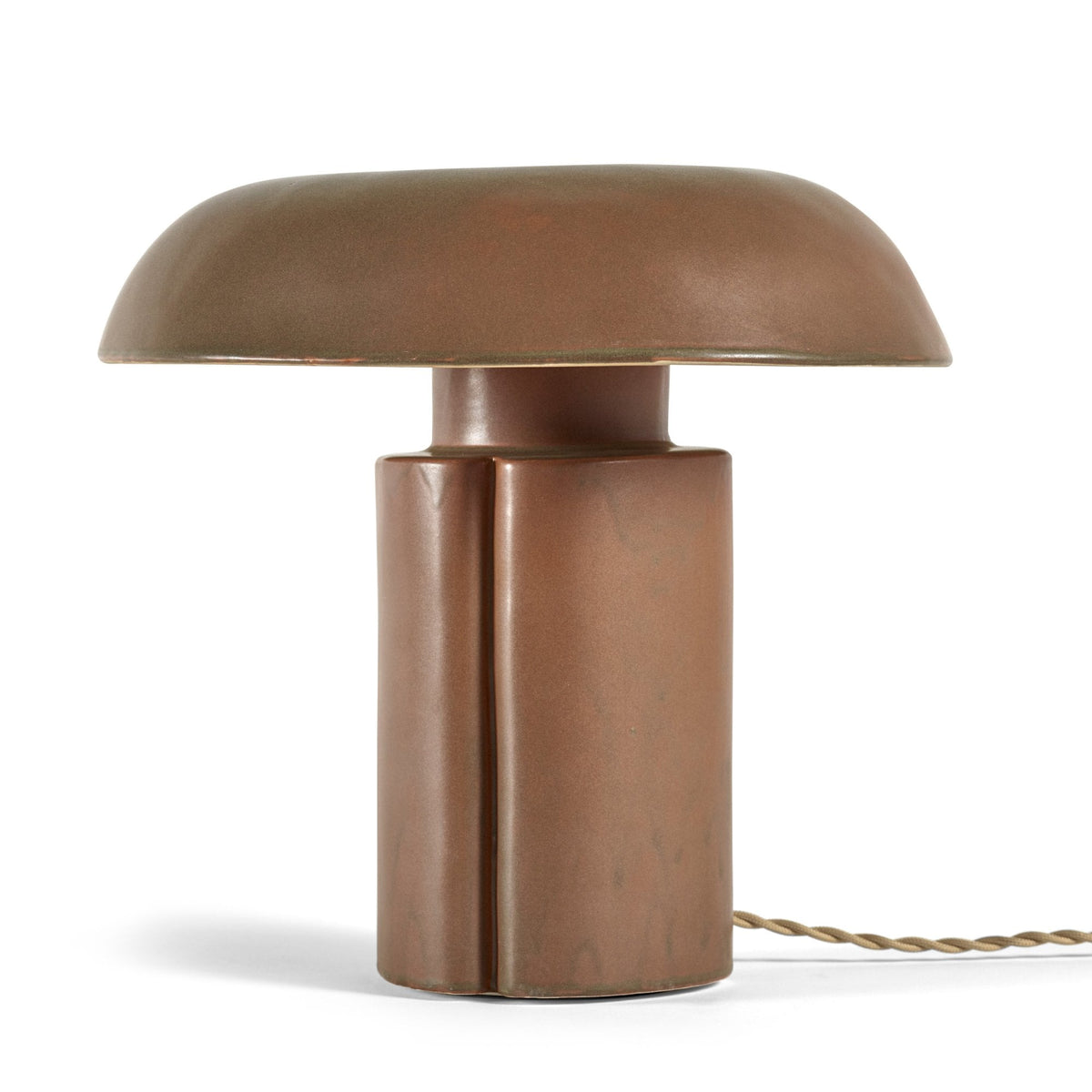 Oliver Terres De Rêves Table Lamp In Ochre-Brown
