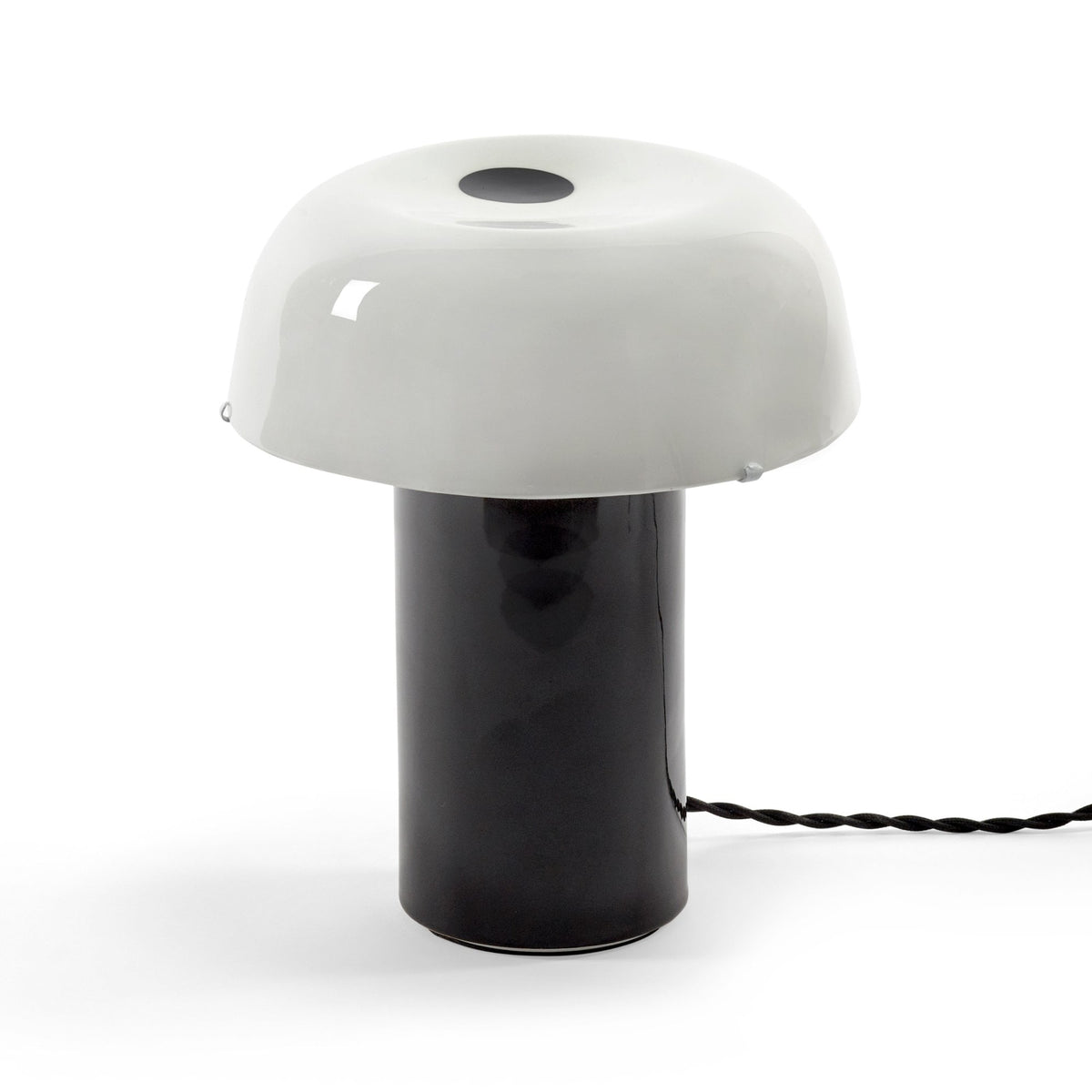 Celine N°2 Terres De Rêves Table Lamp In Black & White
