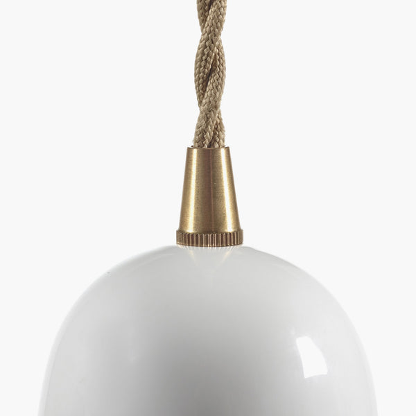 Olympia N°1 Terres De Rêves Pendant In White