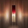 Kiki Table Lamp In Black With Scarlett & Cream Threads