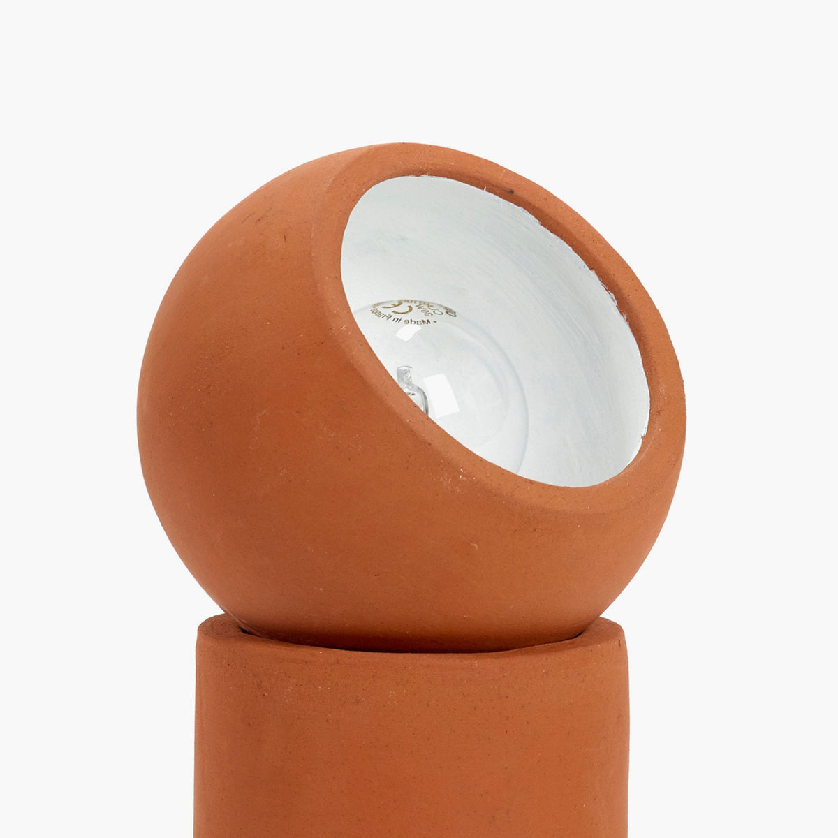 Terra Table Lamp Small In Terracotta