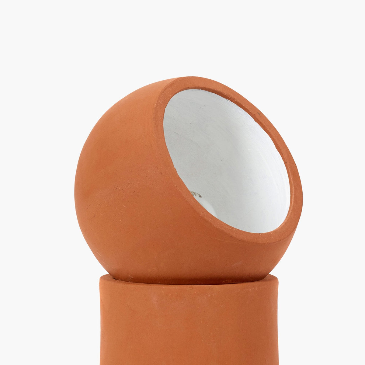 Terra Table Lamp Medium In Terracotta