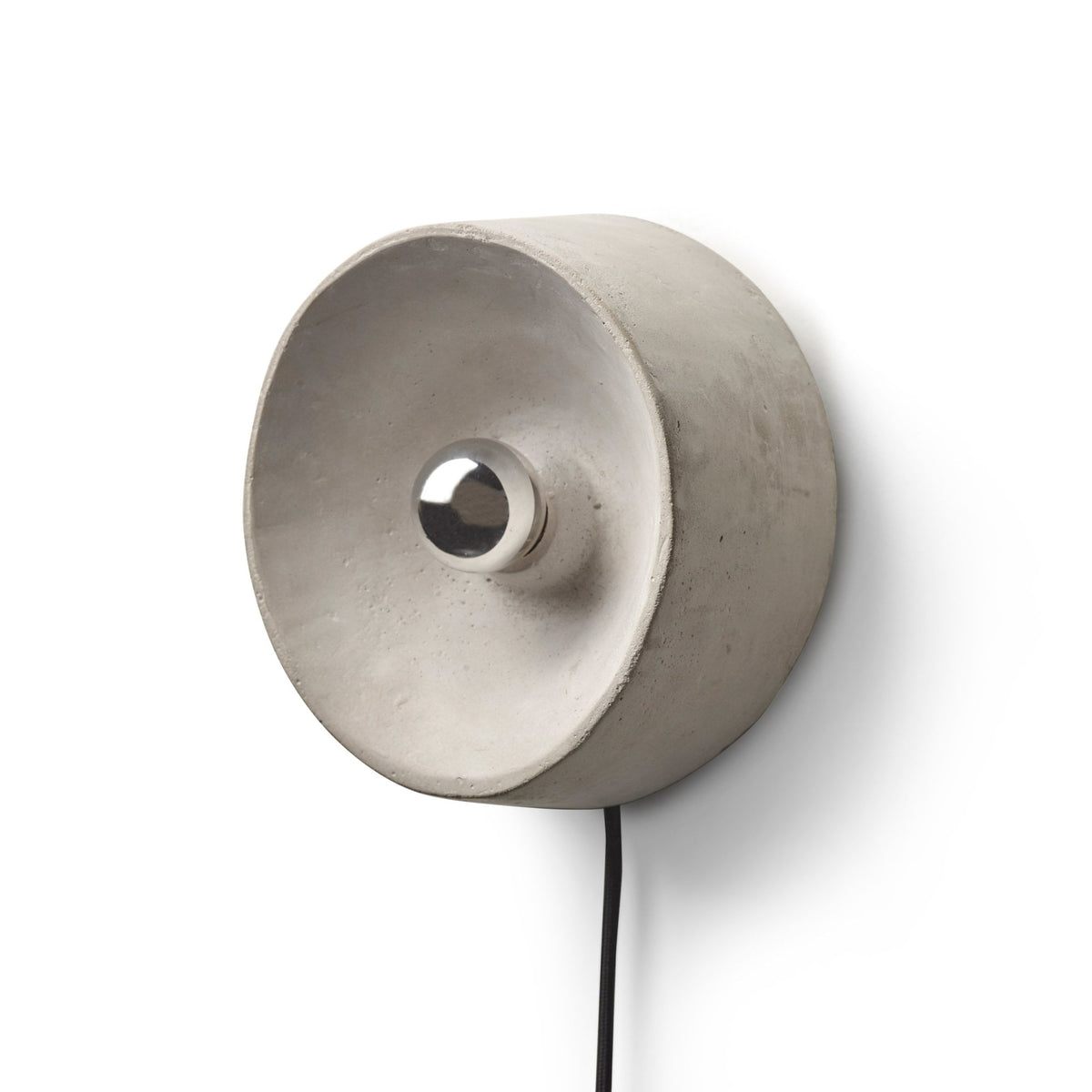 Chadophe Small Plug In Wall Light In Concrete