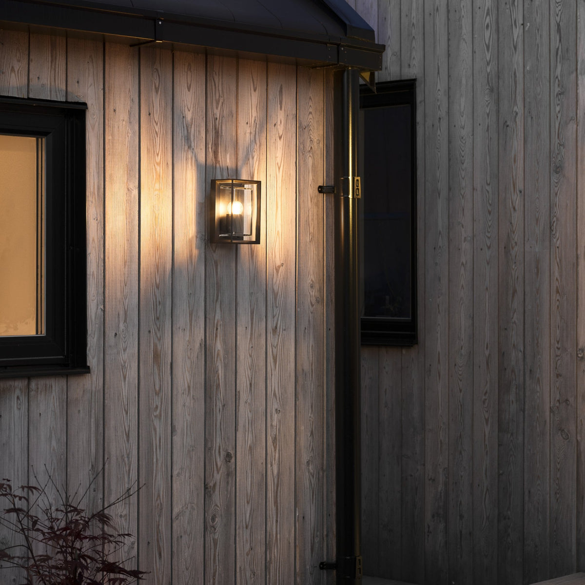 Brindisi Mini IP54 Wall Light In Black