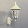 Virgo IP23 Outdoor Up Wall Light In Matt White