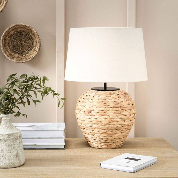Dunsfold Table Lamp in Natural Finish