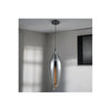 Tregada Large Smoked Glass Angle Cut Glass Pendant