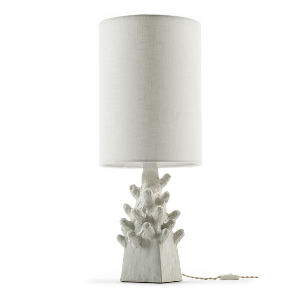 Billy Stoneware N°3 Table Lamp In White