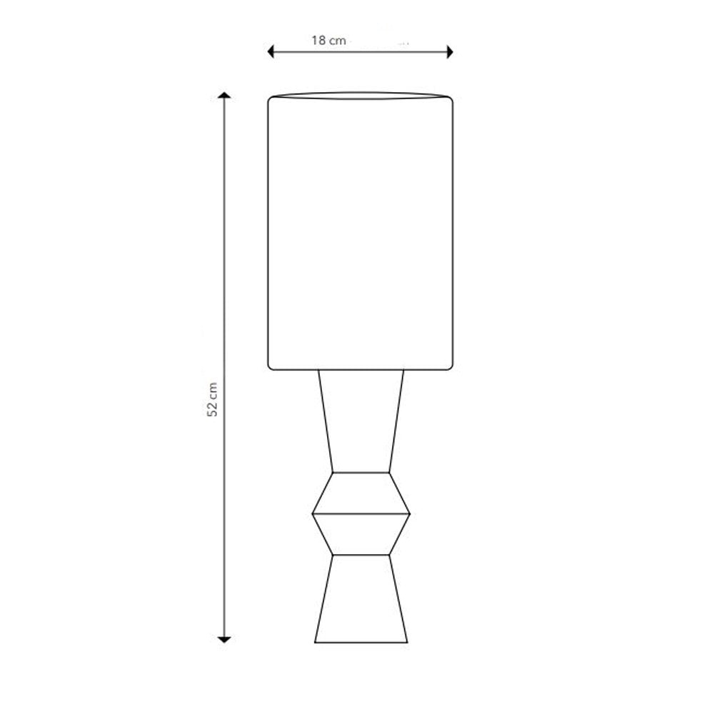 Marie-ann Stoneware Table Lamp In Terracotta With Beige Linen Shade