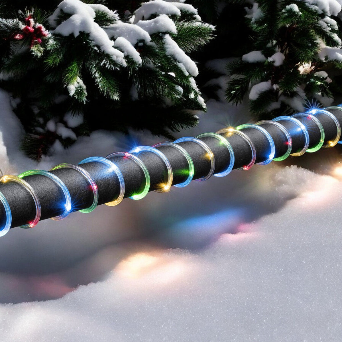Festive Mini 260 LED Multi Coloured Rope