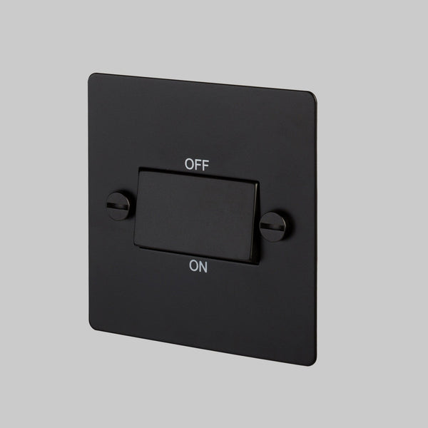 2-Way 10 Amp Fan Isolator Switch In Black