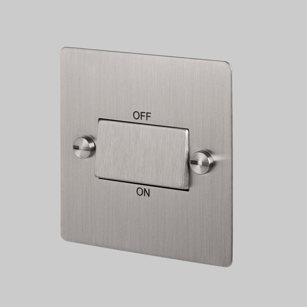 2-Way 10 Amp Fan Isolator Switch In Steel