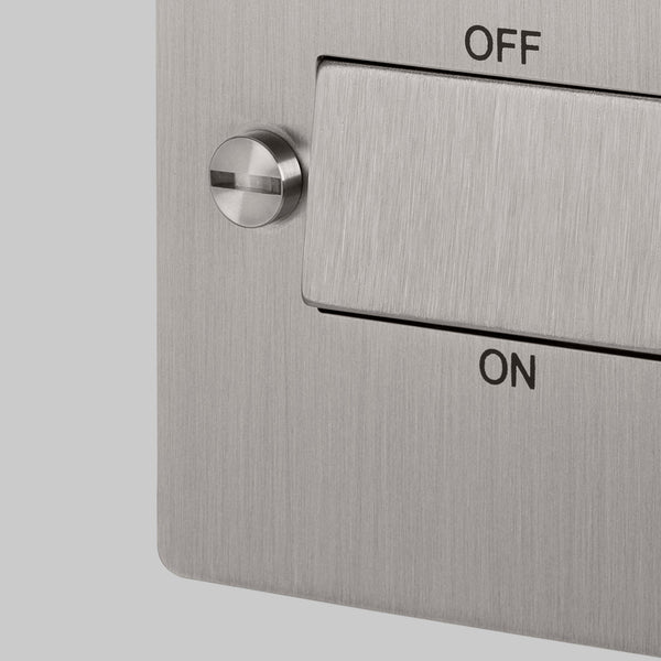 2-Way 10 Amp Fan Isolator Switch In Steel