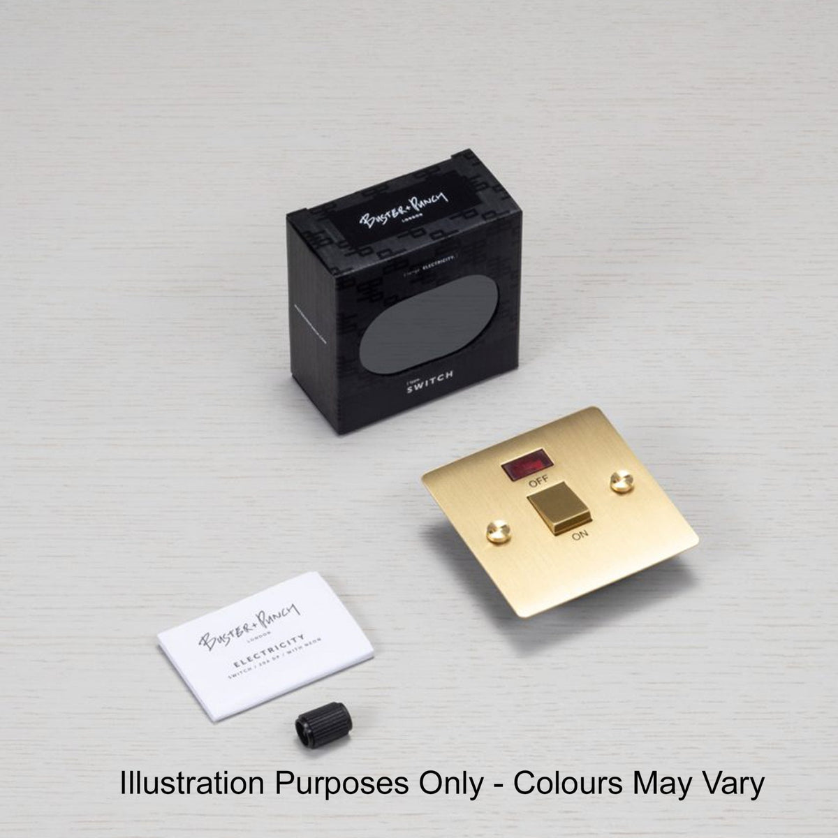 2-Way 20 Amp DP Isolator Switch In White