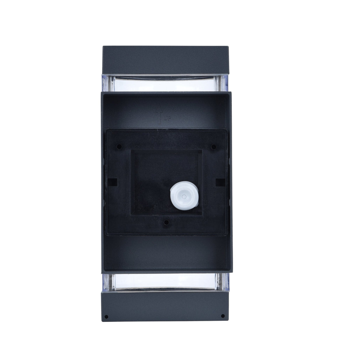 Focus PIR Up and Down IP44 Outdoor Wall Light In Dark Grey
