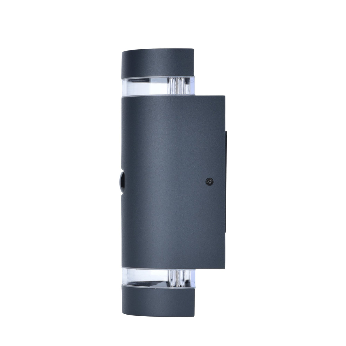 Focus PIR Up and Down IP44 Outdoor Wall Light In Dark Grey