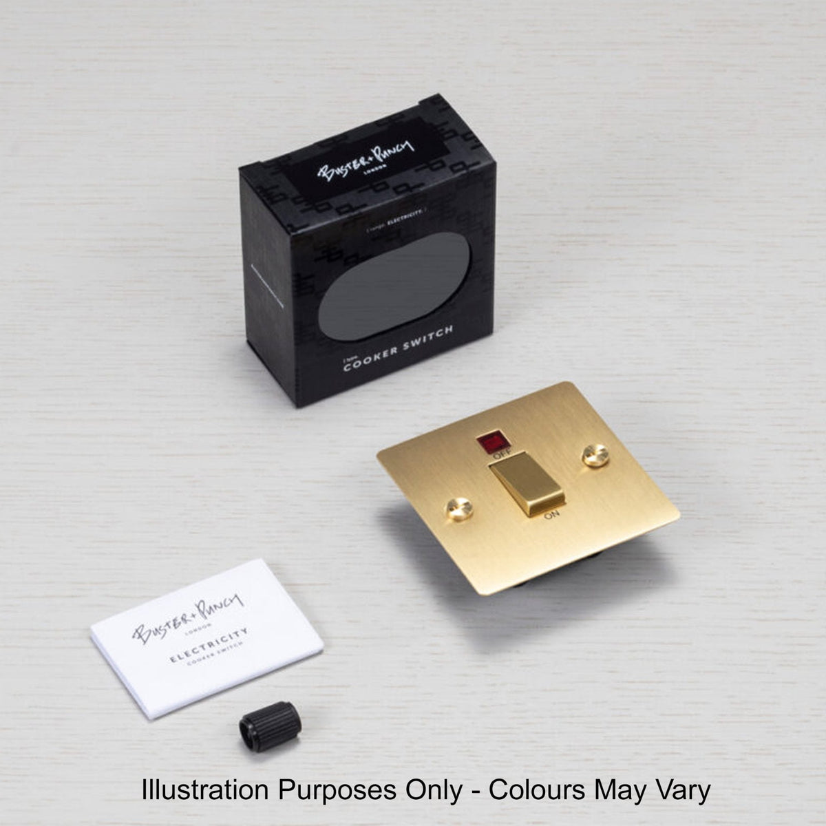 2-Way Cooker Switch In Black