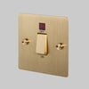 2-Way Cooker Switch In Solid Brass