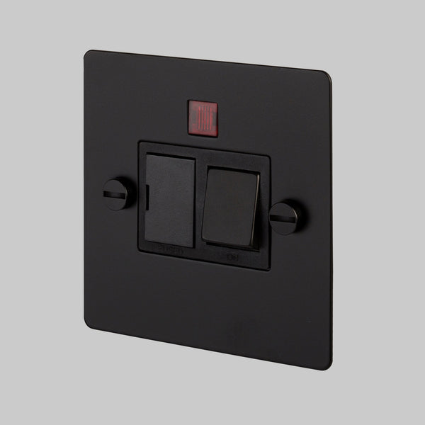 Switched 13 Amp Fused Spur In Black