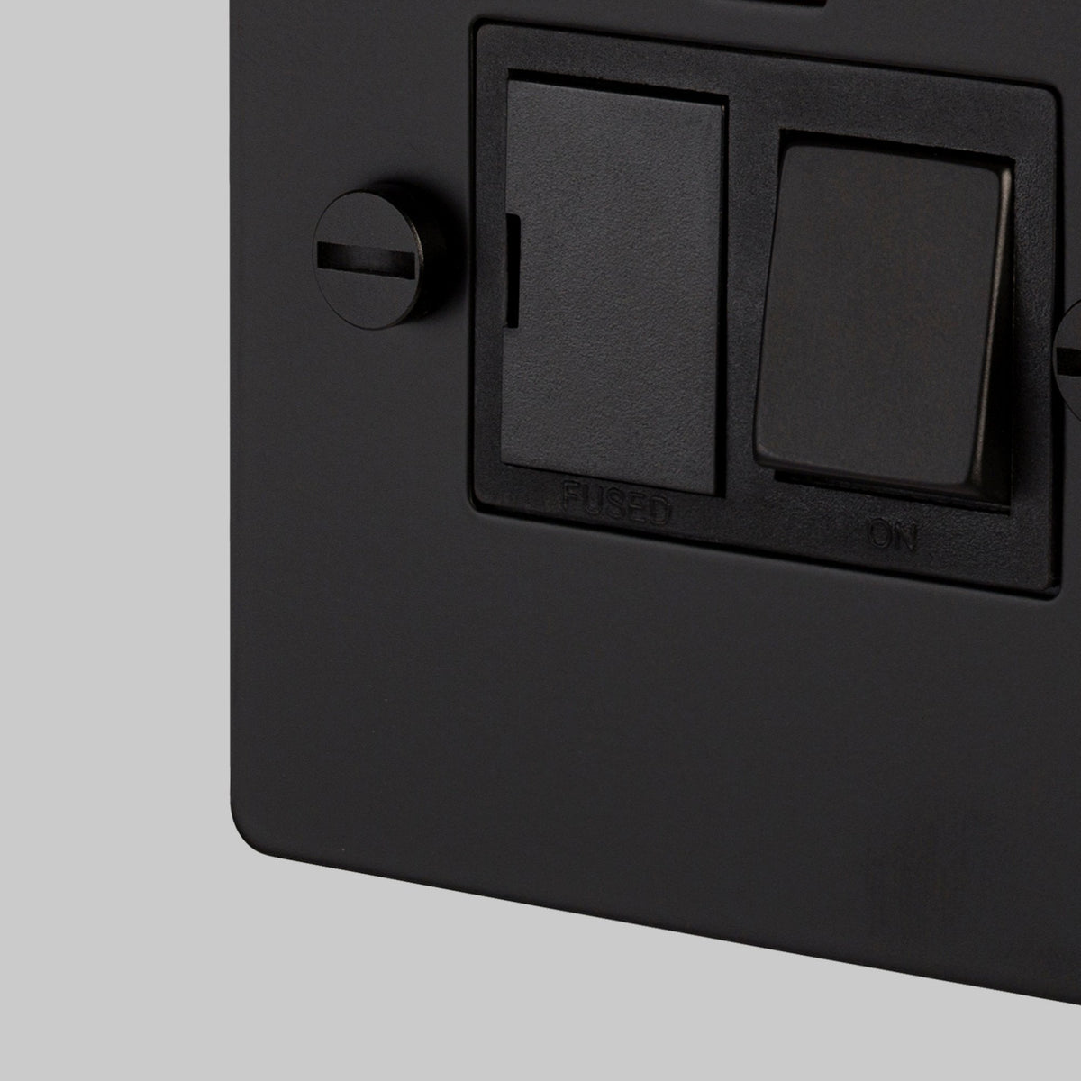 Switched 13 Amp Fused Spur In Black