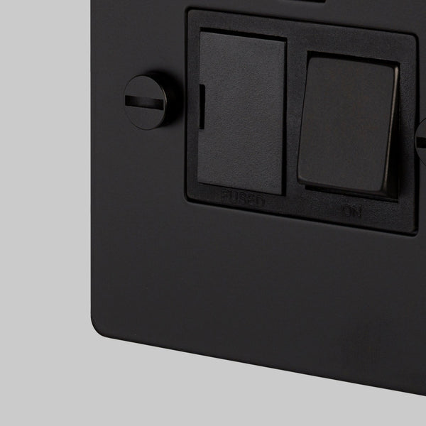 Switched 13 Amp Fused Spur In Black