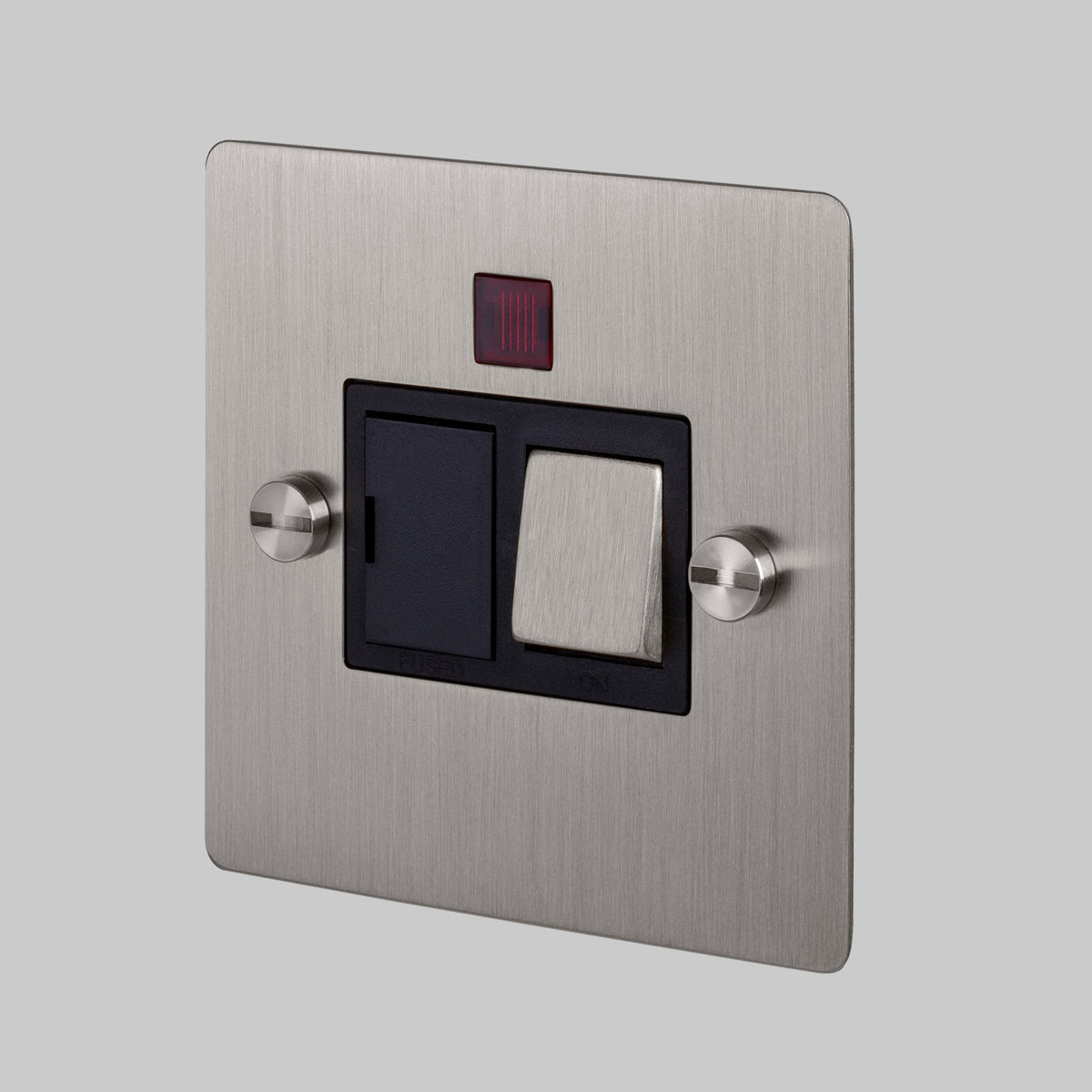 Switched 13 Amp Fused Spur In Steel