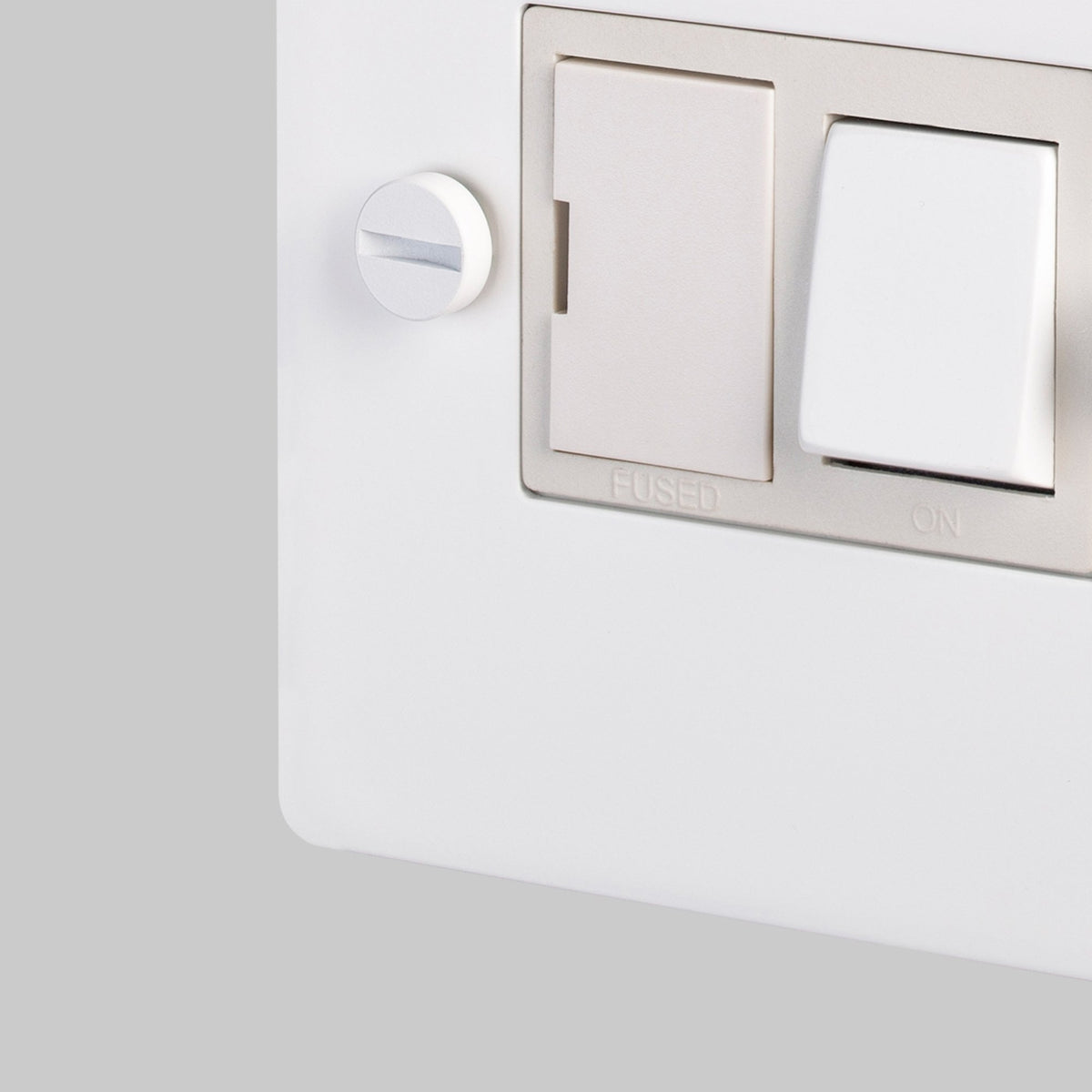 Switched 13 Amp Fused Spur In White