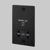 Shaver Socket in Black