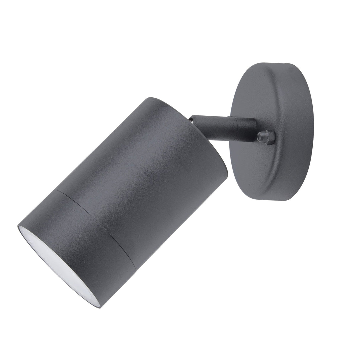 Rado Adjustable Outside Wall Spotlight in Black Graphite