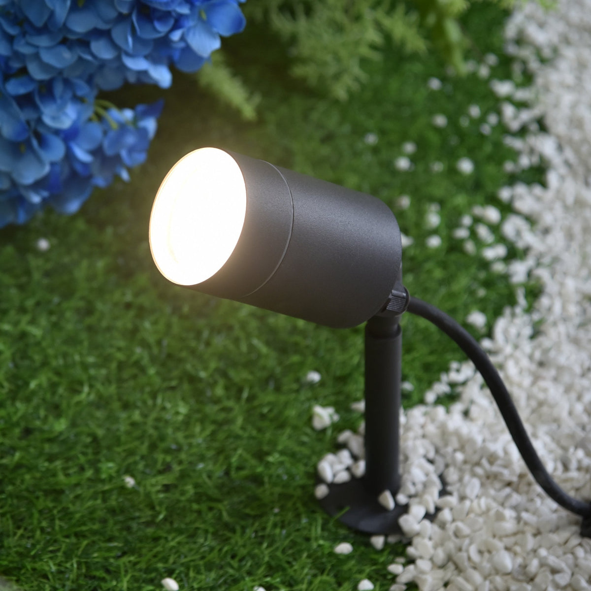 Rado Adjustable Outside Spike Light in Black Graphite