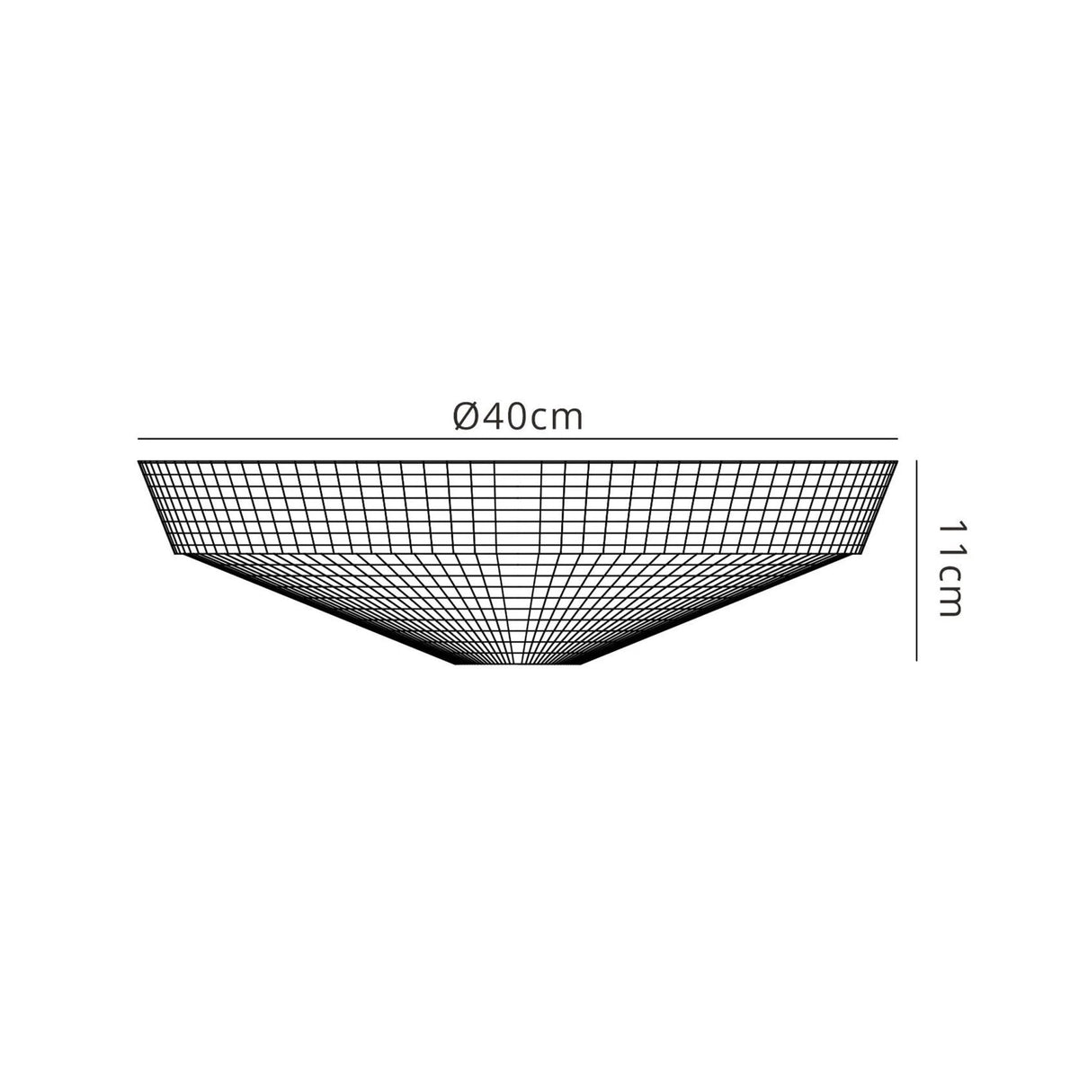 Replacement Clear Glass Shade For The Large Lumiere Stowford Ceiling Light