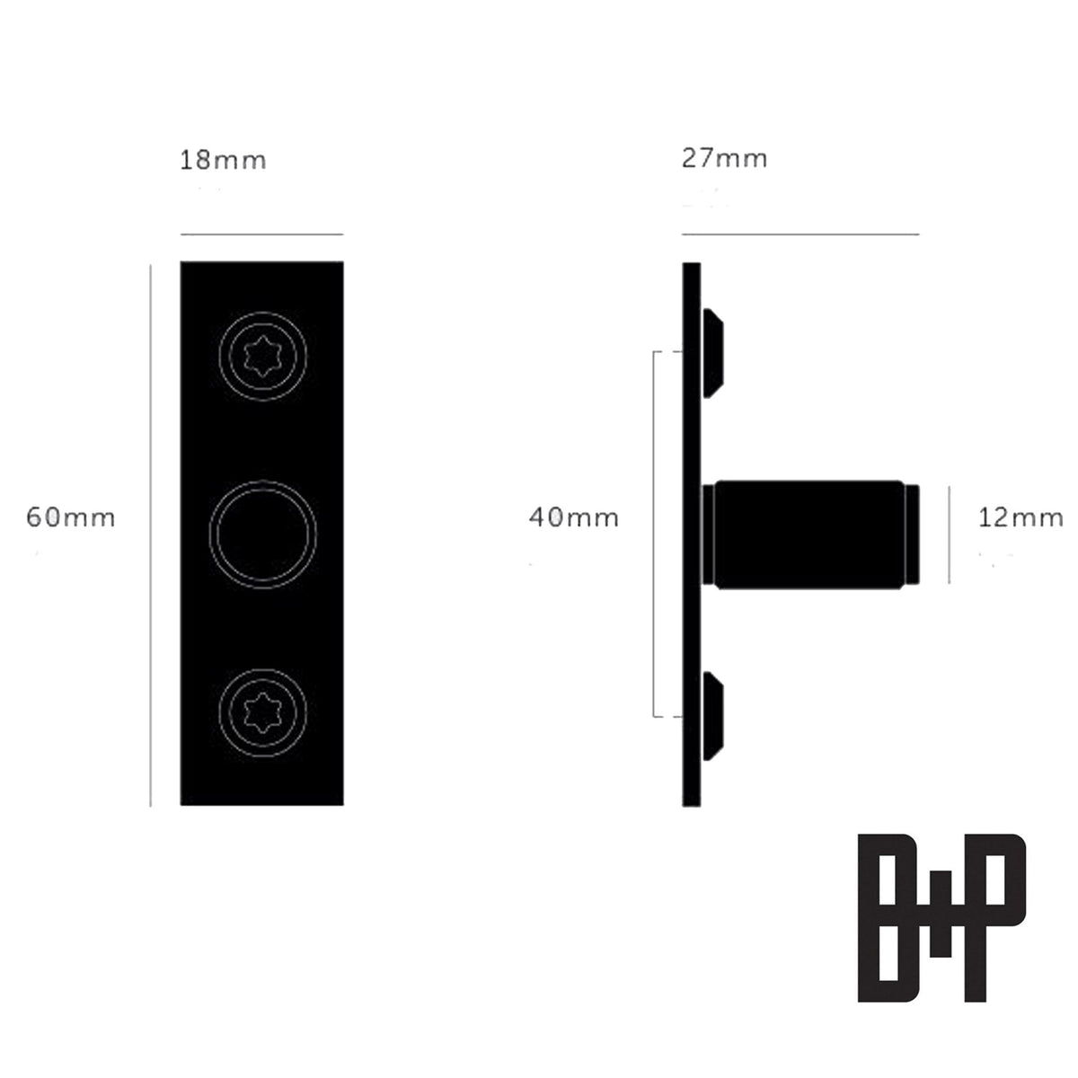 Linear Knurled Furniture Knob Set With Back Plates In Solid Brass