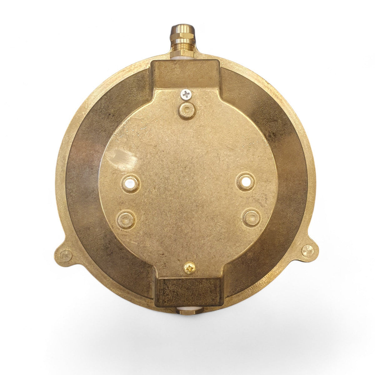 Nautic Solid Brass IP64 Round Eyelid Bulkhead Wall Light