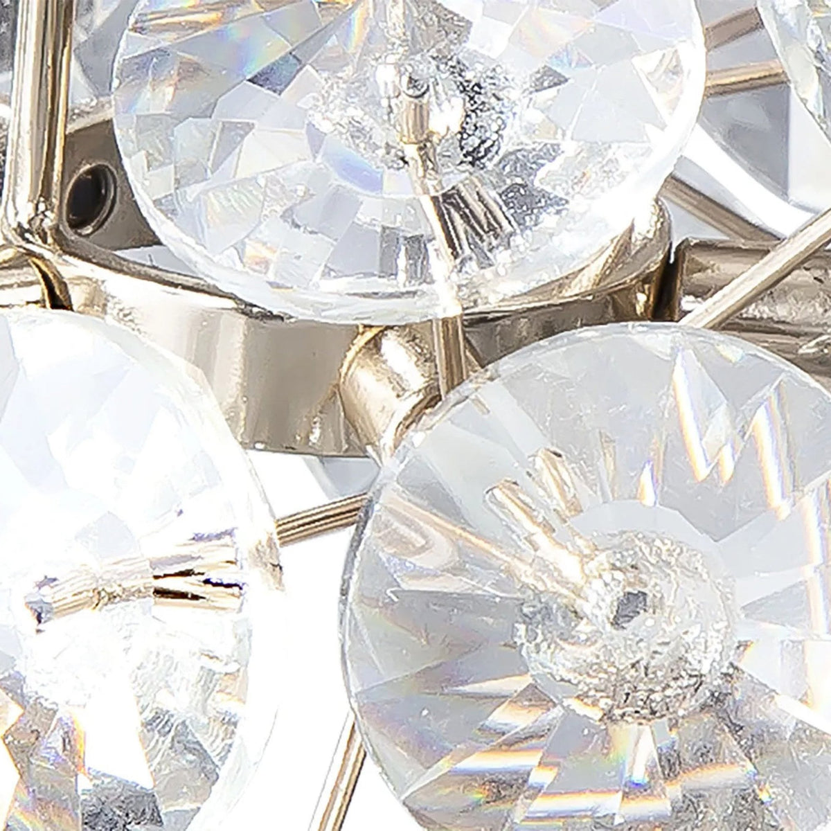 Bridestowe Single Pendant in French Gold & Clear Crystal