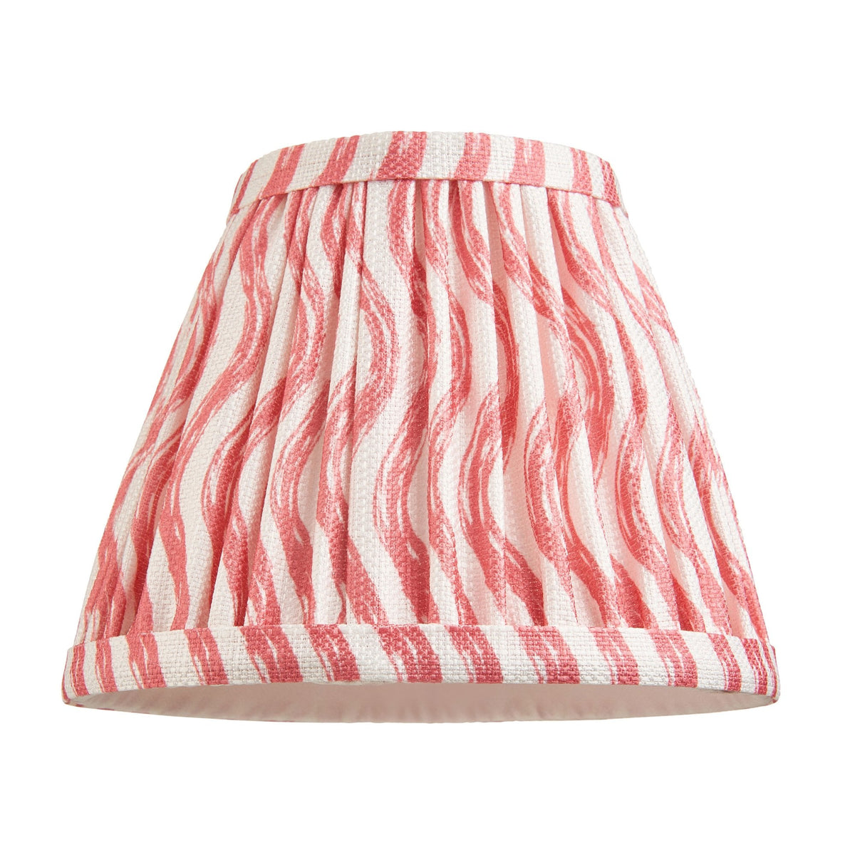 Ripple 16cm Tapered Shade in Coral Pink