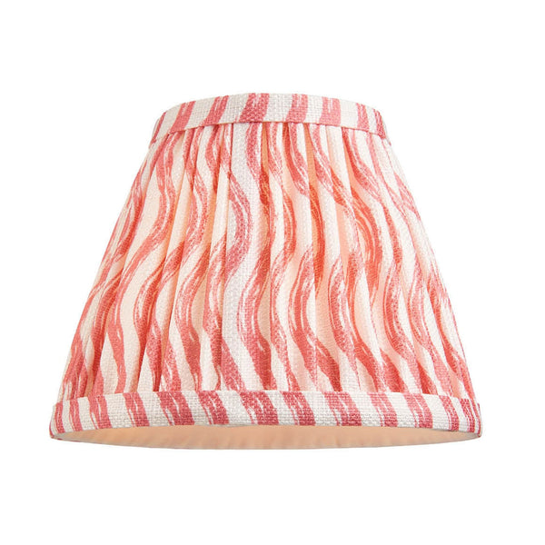 Ripple 16cm Tapered Shade in Coral Pink