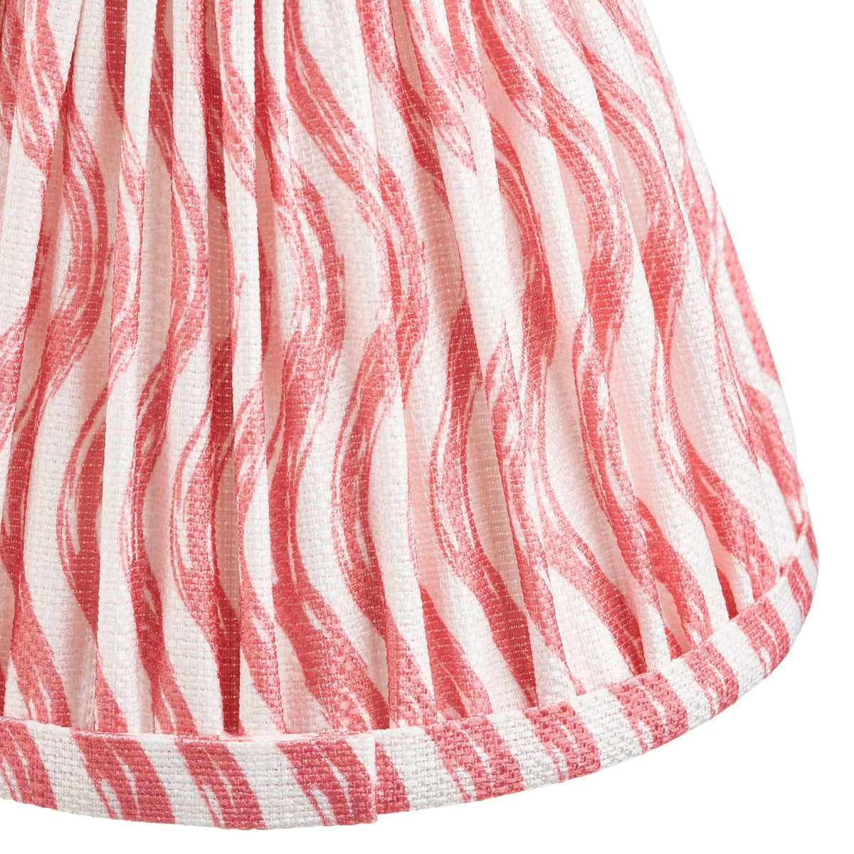 Ripple 16cm Tapered Shade in Coral Pink
