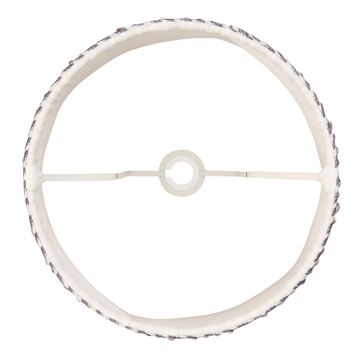 Ripple 35cm Tapered Shade in Pearl Grey
