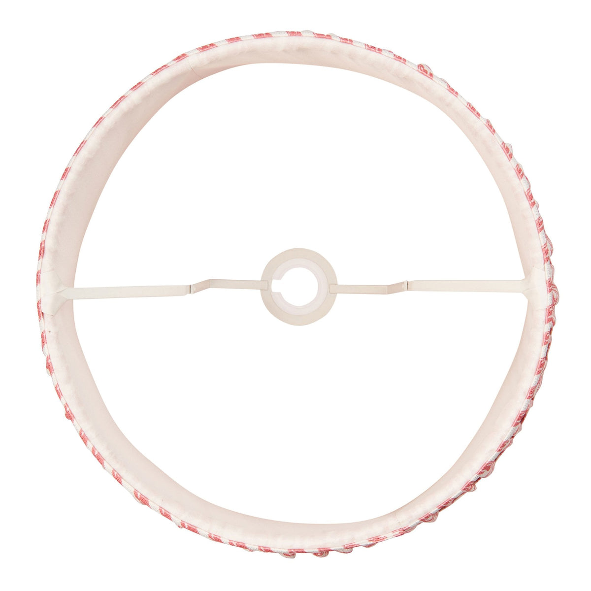 Ripple 40cm Tapered Shade in Coral Pink