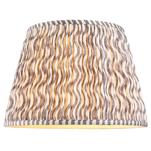 Ripple 40cm Tapered Shade in Pearl Grey