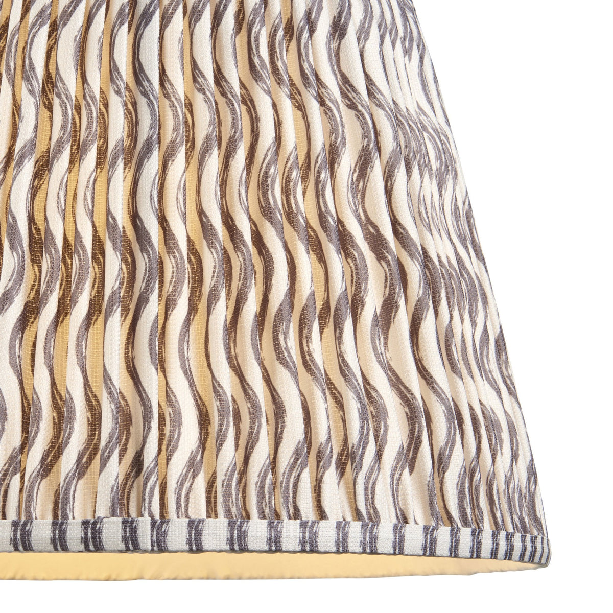 Ripple 40cm Tapered Shade in Pearl Grey