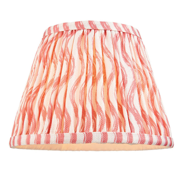 Ripple 20cm Tapered Shade in Coral Pink